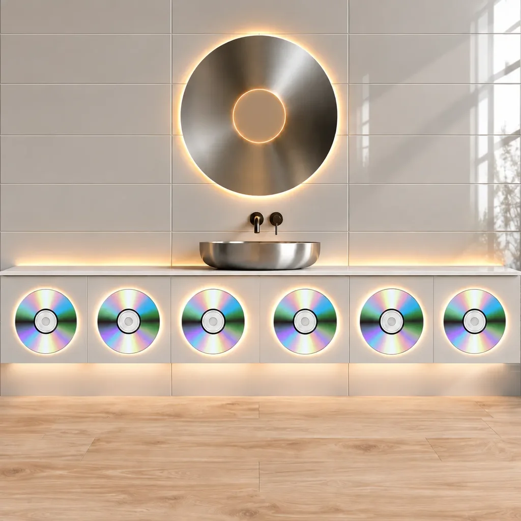Blanc glossy grey + Oak light